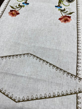 Load image into Gallery viewer, “Ermioni&quot; Embroidered Table Runner (free USA shipping included)
