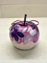 Load image into Gallery viewer, Ceramic Painted Apple—only one of each design
