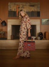 Load image into Gallery viewer, PRE-ORDER Sorena Handmade “Filomeni” Medium Tote Bag (free USA shipping included)
