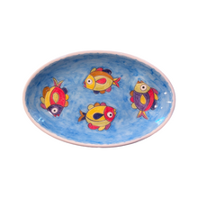 Load image into Gallery viewer, Ceramic Oval Fish Platter (free USA shipping included)
