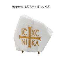 Load image into Gallery viewer, Marble Christogram IC XC NIKA (free USA shipping included)
