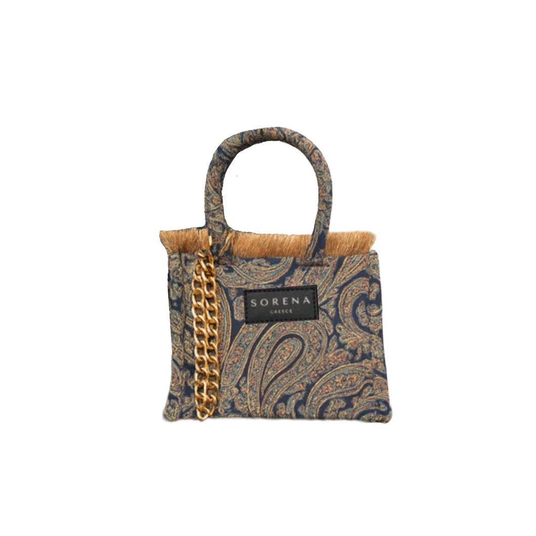 Sorena Handmade “Cleio” Mini Tote Bag (free USA shipping included)
