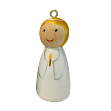 Load image into Gallery viewer, Hand-painted Wooden Figurine: Angel
