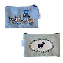 Load image into Gallery viewer, Water Resistant Zipper Pouch—2 design choices
