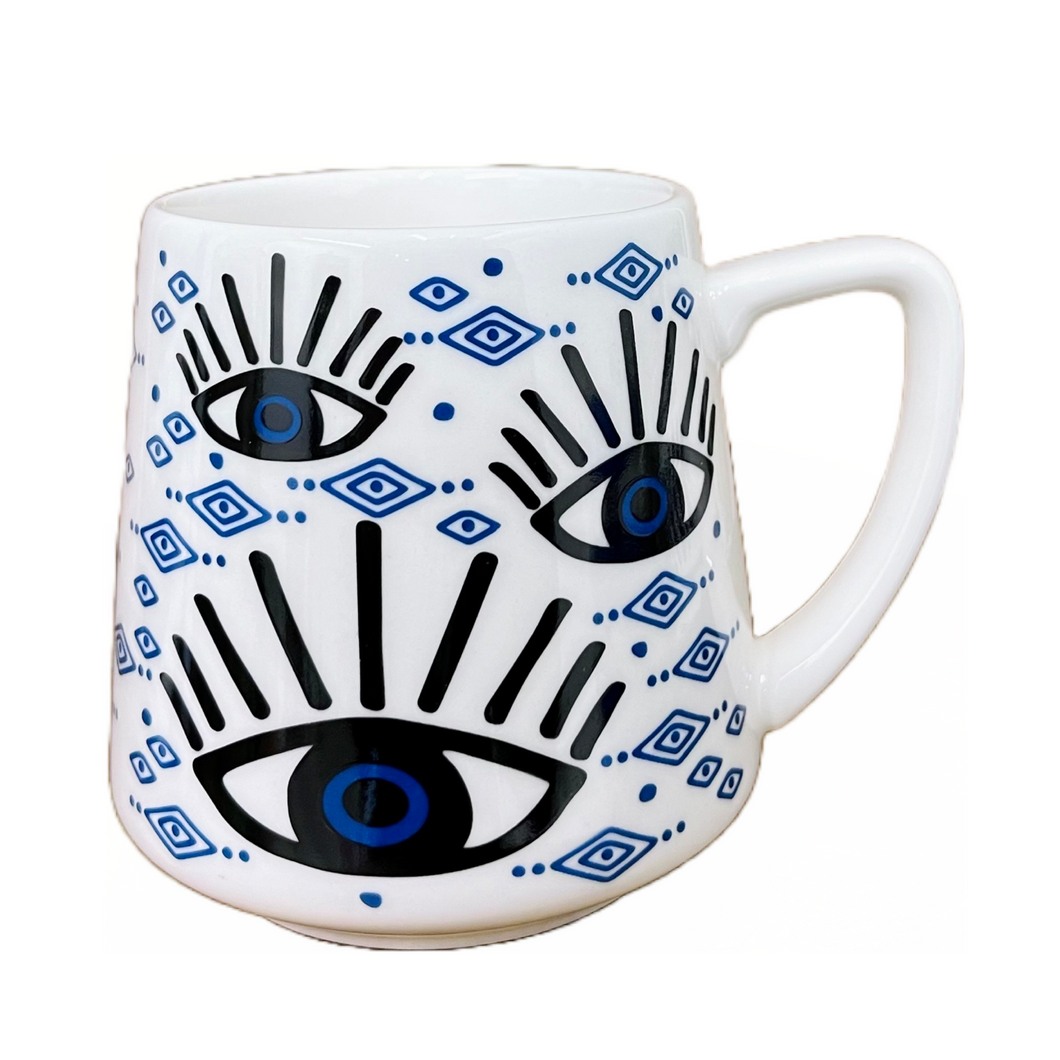 Ceramic Eyes Color Mug (free USA shipping included)