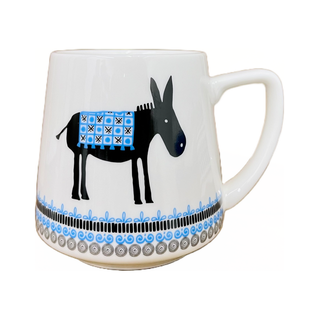 Ceramic Donkey Color Mug