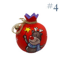 Load image into Gallery viewer, Ceramic Reindeer Pomegranate (Multiple design choices)
