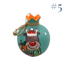 Load image into Gallery viewer, Ceramic Reindeer Pomegranate (Multiple design choices)
