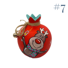 Load image into Gallery viewer, Ceramic Reindeer Pomegranate (Multiple design choices)
