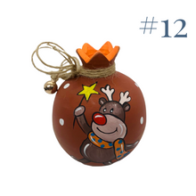 Load image into Gallery viewer, Ceramic Reindeer Pomegranate (Multiple design choices)
