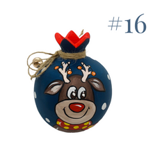 Load image into Gallery viewer, Ceramic Reindeer Pomegranate (Multiple design choices)
