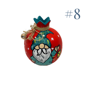 Ceramic Christmas Gnome Pomegranate