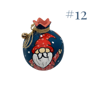 Ceramic Christmas Gnome Pomegranate