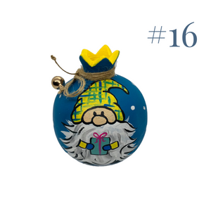 Ceramic Christmas Gnome Pomegranate