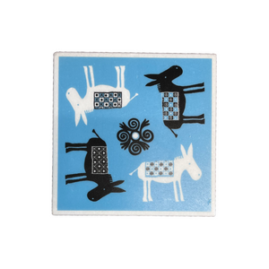 Greek Marble Trivet multiple design choices (free USA shipping included)
