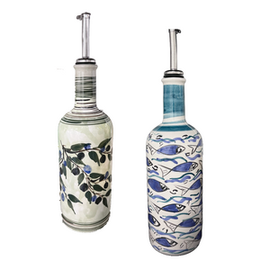 Ceramic Cruet Bottle (free USA shipping included)