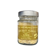 Load image into Gallery viewer, Salt Odyssey Organic Lemon Sea Salt Flakes (free USA shipping included)
