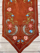 Load image into Gallery viewer, “Ermioni&quot; Embroidered Table Runner—2 color choices (free USA shipping included)

