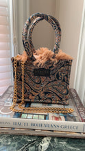 Load image into Gallery viewer, Sorena Handmade “Cleio” Mini Tote Bag (free USA shipping included)
