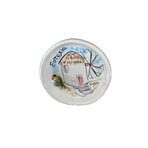 Ceramic Round Trinket Dish—Multiple design choices (free USA shipping)