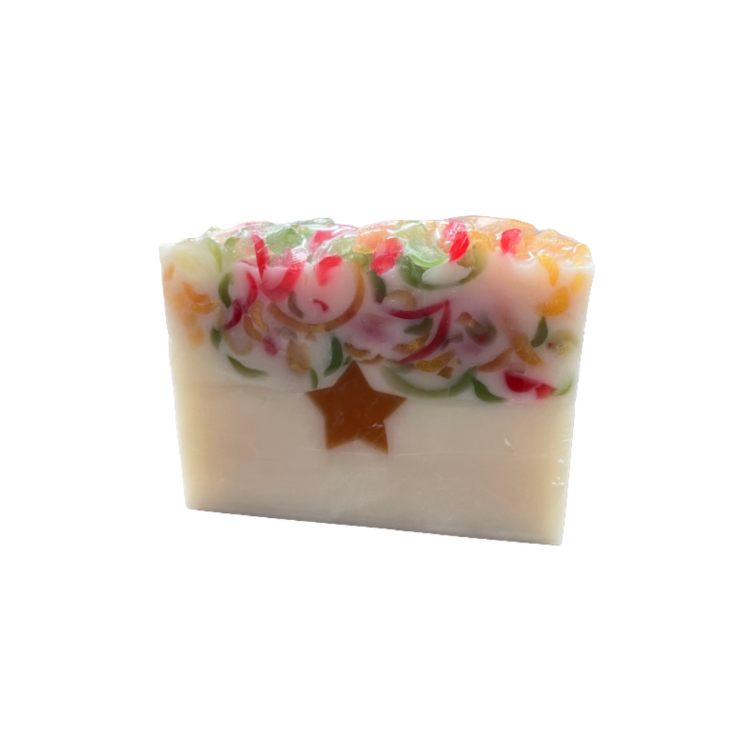 Goats Milk Christmas Bloom Soap —2 scent choices (free USA shipping included)