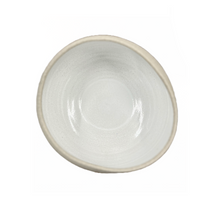 Load image into Gallery viewer, Ceramic Stoneware White Glazed Bowl
