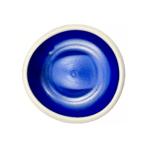 Ceramic Stoneware Blue Glazed Bowl (free USA shipping included)