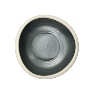 Ceramic Stoneware Black Glazed Bowl (free USA shipping included)