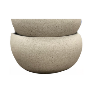 Ceramic Stoneware White Glazed Bowl (free USA shipping included)