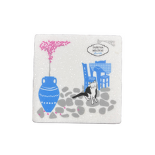 Load image into Gallery viewer, Greek Marble Coaster (free USA shipping included)
