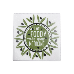 Greek Marble Trivet multiple design choices (free USA shipping included)