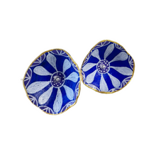 Load image into Gallery viewer, Papier Mache “Evdoxia” Earrings (free USA shipping included)
