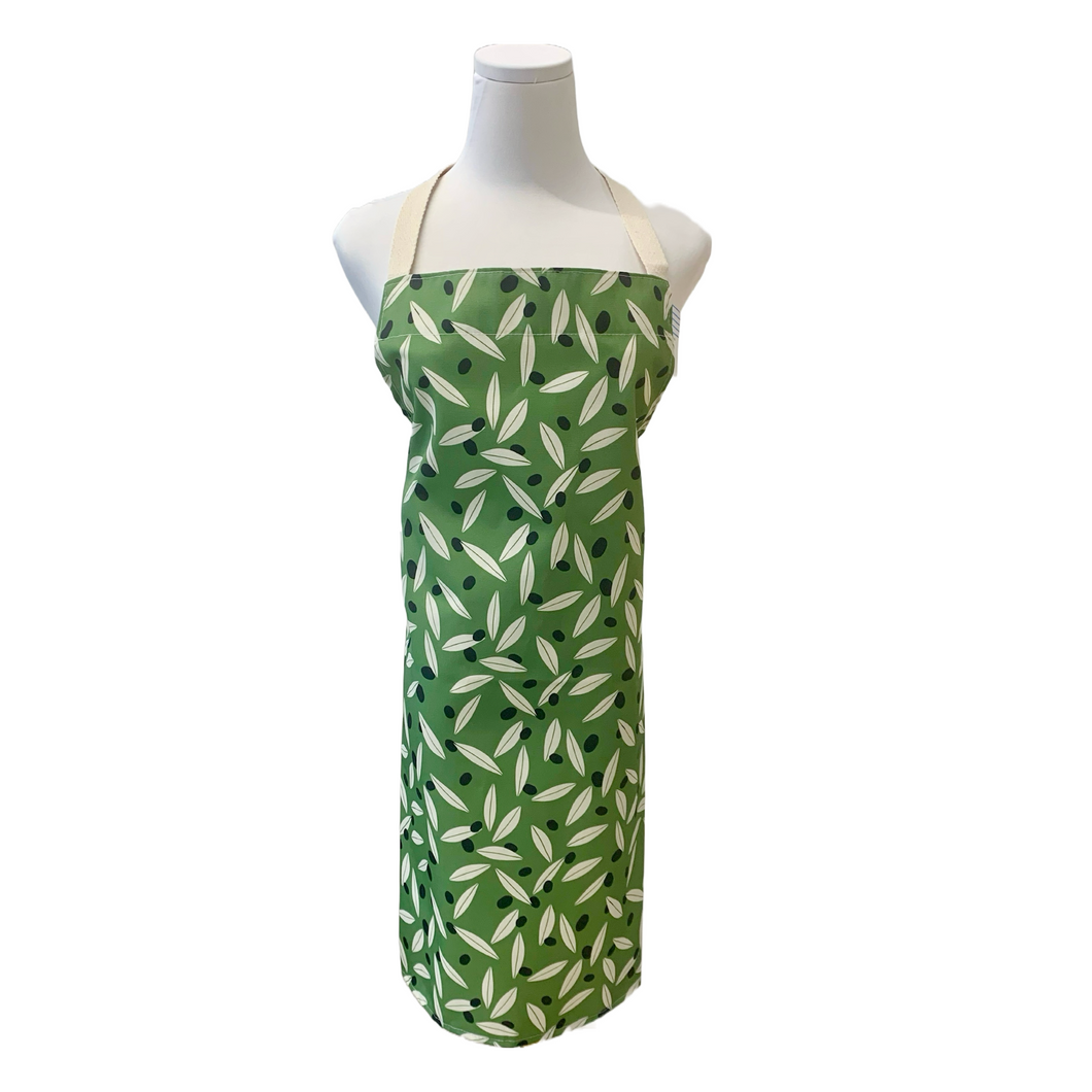 Apron Olives Design (Wipeable Fabric)