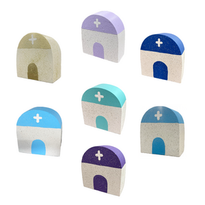 Stone Color Church (free USA shipping included)
