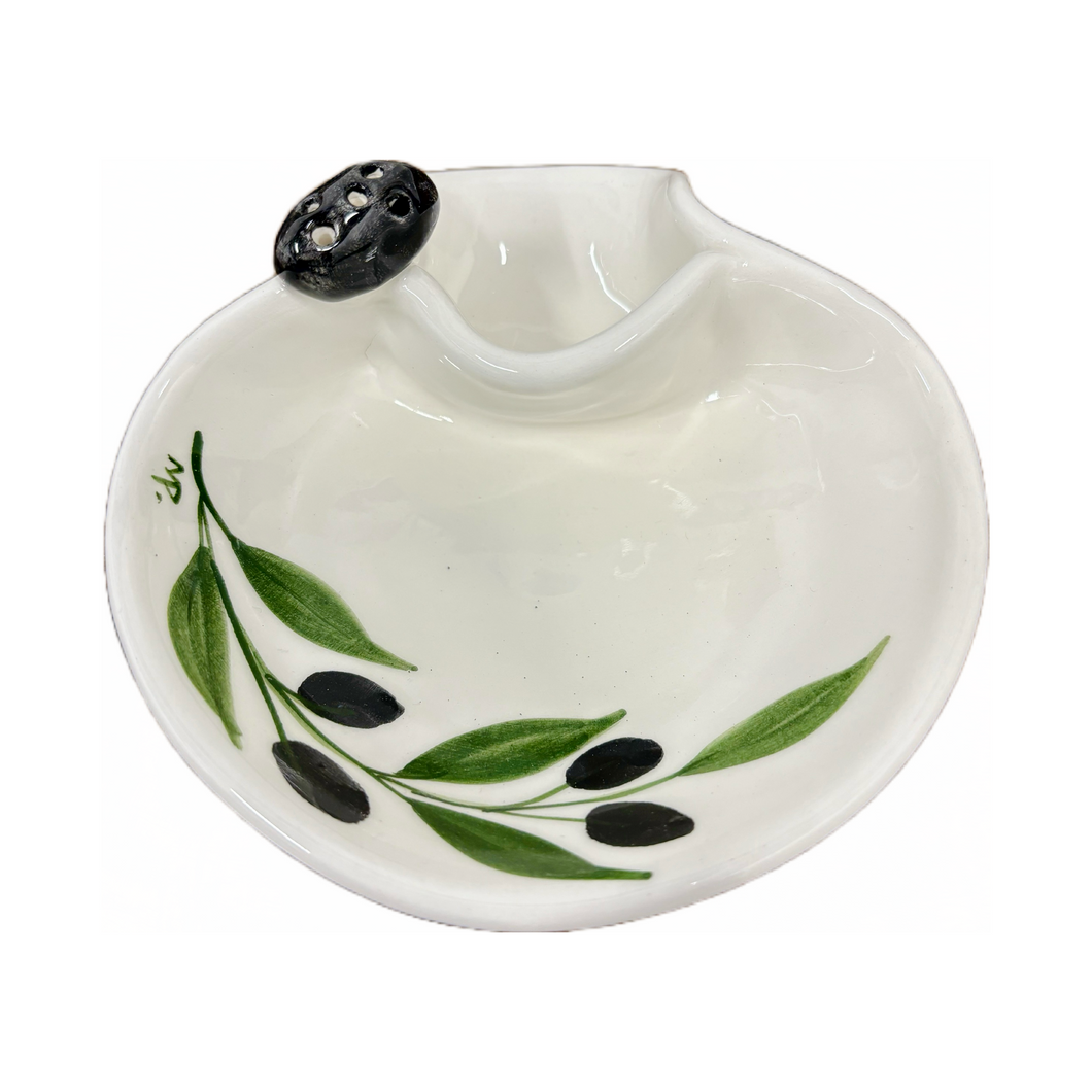 Ceramic Olive Dish (free USA shipping included)