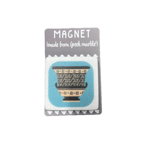 Greek Marble Magnet (Multiple design choices)
