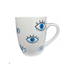 “Eye Love Youzo” Gift Package: Mug and Ouzo Candy (free USA shipping included)