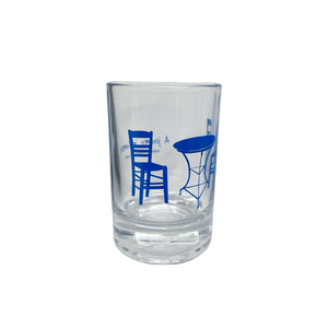 “Yia Mas” Gift Package: Shot Glass and Ouzo Candy (free USA shipping included)