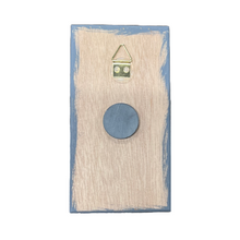 Load image into Gallery viewer, Miniature Wooden Door/Magnet or Wall Hanging: Οδός Αγάπης/Street of Love (free USA shipping included)
