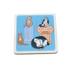 Load image into Gallery viewer, Greek Marble Coaster (free USA shipping included)
