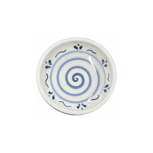 Ceramic Hand-painted Small Bowl/Trinket Dish (Blue and White or Olive design)