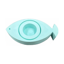 Load image into Gallery viewer, Concrete Fish Tealight Holder (free USA shipping included)
