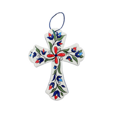 Load image into Gallery viewer, Ceramic Hand-painted Cross
