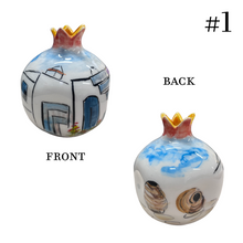 Load image into Gallery viewer, Ceramic Pomegranate: Greek Island (free USA shipping included)
