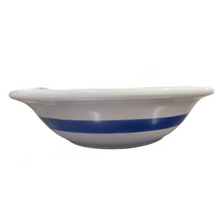 Load image into Gallery viewer, Ceramic 6.5” Bowl with Blue Floral Design (free USA shipping included)
