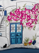 Load image into Gallery viewer, &quot;Greece&quot; Pillow Cover—2 color choices (free USA shipping included)
