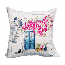 Load image into Gallery viewer, &quot;Greece&quot; Pillow Cover (free USA shipping included)
