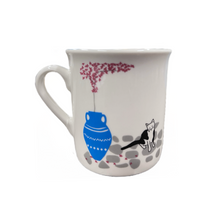 Load image into Gallery viewer, Ceramic Taverna Cat Espresso Cup (free USA shipping included)
