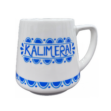 Load image into Gallery viewer, Ceramic Καλημέρα/Kalimera Color Mug (free USA shipping included)
