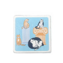 Load image into Gallery viewer, Greek Marble Coaster (free USA shipping included)
